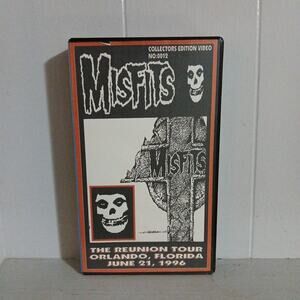 Misfits VHS Live Reunion Tour Florida 1996 Punk Rock Concert